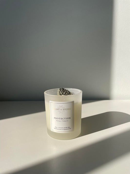 PROTECTION  - Honey and Tobacco + Pyrite